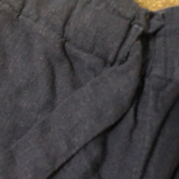 Dark blue 100% cotton shorts - Picture 2 of 2